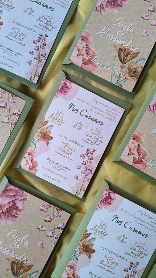 Lam·Land Estudio Creativo invitaciones de boda
