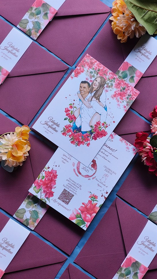 Lam·Land Estudio Creativo Artesanía en papel invitaciones de boda