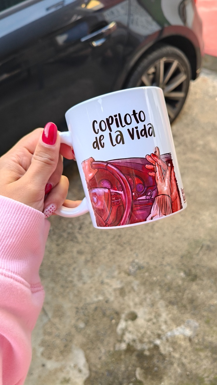 Taza Copiloto de la vida