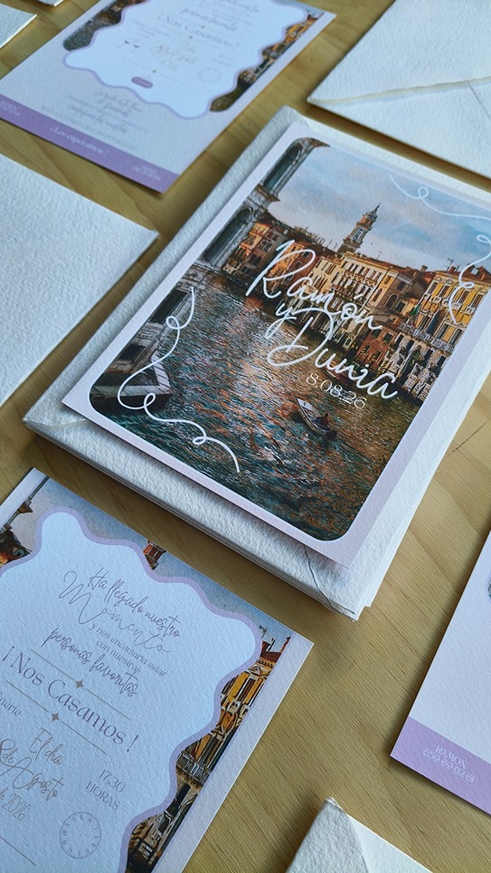 Lam·Land Estudio Creativo invitaciones de boda